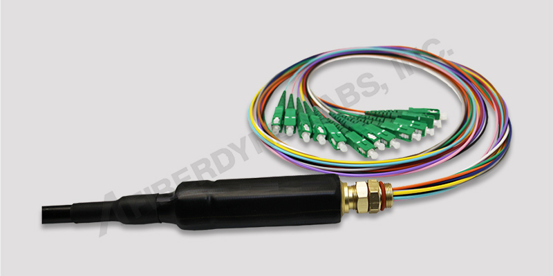 12 Fiber Straight Connector Color Coded