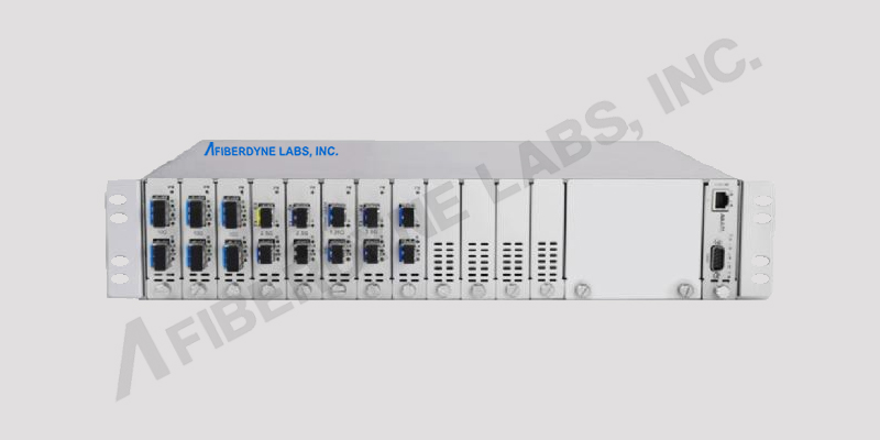 Managed Rack-Mount Media Converters and Chassis