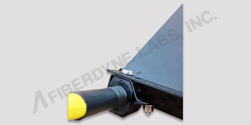 High Density 72 Fiber Cable Clamp & Bracket