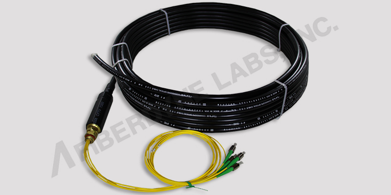 CATV Node Entrance Cable with 2mm Singlemode breakout