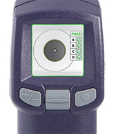 Probe Microscope Analyzing Fiber