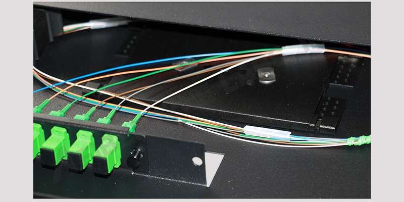 Close-Up of Splice Tray