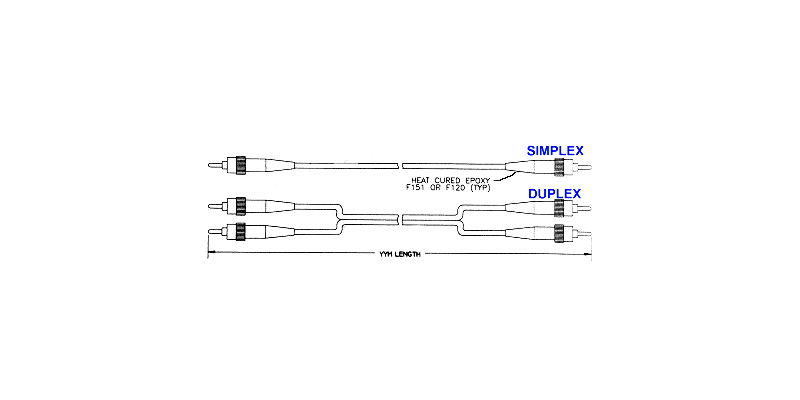 Singlemode Fiber Optic Patch Cord Cable Assembly