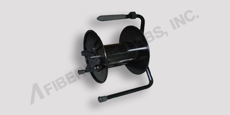 Small Reel can hold up to 750 feet of 0.25 diameter cable