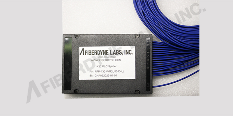 Waterproof 1x32 Splitter Module Close-up