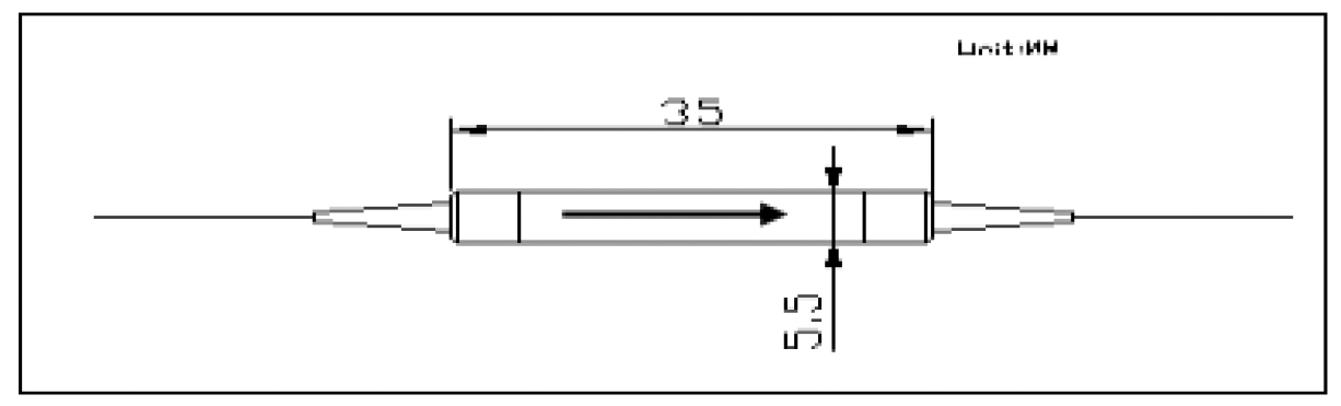 Wide Band Dual Isolator Drawing Wide Band Dual Isolator Drawing